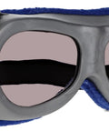 Kickass NIR Laser Safety Goggles With Beefy OD 10 Plus Blocking For 990 To 1100 NM showing snug fitover design with polycarbonate lenses and adjustable straps.