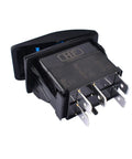 12V On Board Twin Heavy Duty High Performance Compressor Replacement For CKMTA12, black switch view