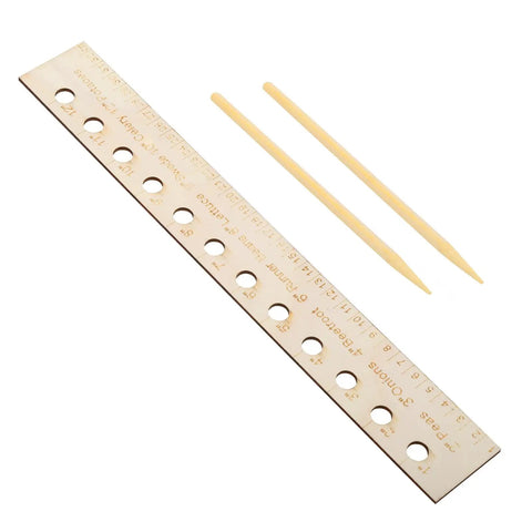 seed ruler for planting Seed Spacers Planting Tool