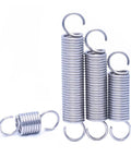 Built Tough 10 Pack Of Premium 304 Stainless Steel Tension Springs With Open Hooks, 4Mm Diameter, 120Mm Long, suitable for gear repairs.