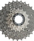 11 Speed Road Cassette 11 30T With Titanium Top Cogs And Nickel Plated Cro Moly Bottom Cogs For Ultra Smooth Shifts Lightweight Ride And Carbon Fiber Carrier, close-up view