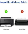 Hassle Free Premium Easy Peel Printable Address Labels With Sure Feed Tech 1X2 5/8 Customizable White Stickers 750 Count compatible with laser printers