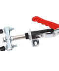 Heavy Duty Push Pull Toggle Clamp For Woodworking Jigs And Welding Fixtures, Adjustable Double Head Clamp With 992.1Lb Clamping Force