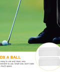 Three Piece Golf Ball Display Case Set, Durable Plastic Ball Storage Boxes For Easy Transport, Show Off Your Golf Collection