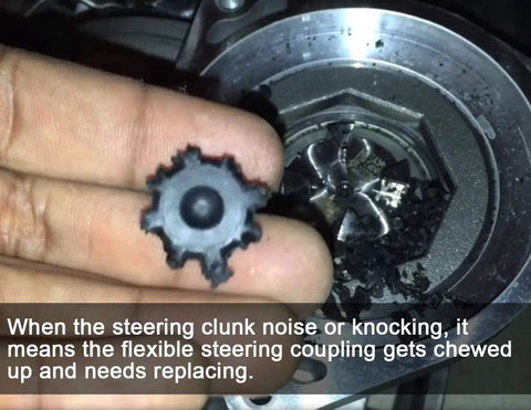Worn MDPS part causing clunk noise, Flexible Steering Coupling Replacement For Hyundai And Kia Steering Column MDPS needed