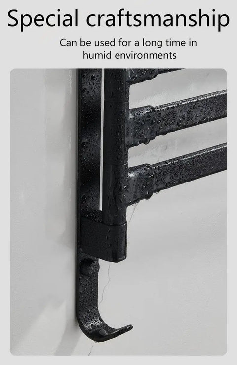 Rotating Towel Rack For Bathroom Kitchen And Balcony, Space Saving Over The Door Towel Holder, Durable Outdoor Poolside Rack