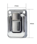 Toggle Latch Clasp Set For Jewelry Boxes, Wine Cases, Toolboxes And Suitcases With Included Screws, Easy Direct Mount, 27x40mm size