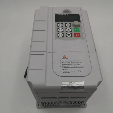 Front view of 380V 5.5KW Variable Frequency Drive For 3 Phase Motors, Dope VFD Inverter Frequency Converter