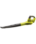 No Sweat Heavy Duty 18V Cordless Yard Leaf Blower With Comfy Overmold Grip, sleek design, ideal for patio cleanup.