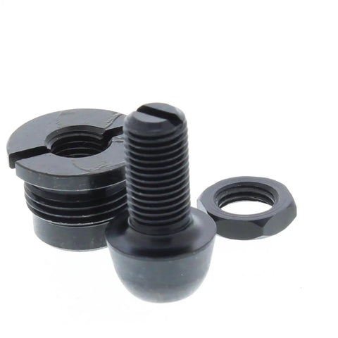 GM Clutch Fork Pivot Ball Adjustable Steel 13/16-16 For Bellhousing, Dialed In Clutch Geometry With Wide Adjustment Range From 1 5/16 In To 1 11/16 In For Smooth Engagement, black steel with nut