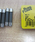 15 Amp Time Delay Ceramic Tube Fuse 250V UL Listed 5 Inch Tin Pack Of 5 For Electronics And Industrial Panels