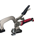 Universal T-Track Clamping System For Woodworking With Non Marring Base, 3in bench clamp, includes connectors and hardware visible