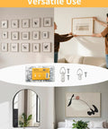 140 Piece Rock Solid D Ring Picture Hanger Screw Kit With Single And Double Hole D Rings For Hanging Heavy Frames Mirrors Canvas Wall Art With Easy Mounting Hardware For Quick Room Glow Up displayed in versatile use scenarios.