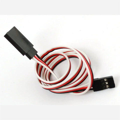 Rolled extension cable Durable 3 Pin Servo Extension Lead Cable For RC Quadcopter With Male Female JR Plug Five Size Options.