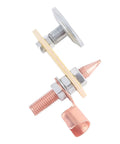 Heavy Duty Welding Magnet Head With 4mm Thick Insulation Board For Superior Safety Ground Connector Holder and Strong Magnetic Clamping Power