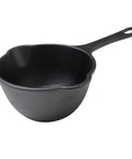 0.5-Quart Cast Iron Saucepan With Flaxseed Oil Seasoning, Go-To Small Melting Pot For Sauteing And Pouring, Built Tough Black Cookware Made In Colombia, Strong Heat Retention And Natural Flavor, Free Of PTFE PFAS