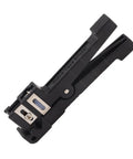 Versatile Adjustable Wire Striper Hand Tool With Multiple Blade Options For Precise Cable Peeling, compact 9cm co-axial cable stripper.
