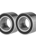 Crush The Trail Front Left Right Wheel Bearing Hub Assembly For Polaris Ranger 570 500 EV Sportsman 300 400 450 500 570 600 700 800 Forest 05 To 22 Plug And Play 2 Pack displayed in two close-up views.