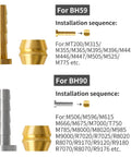 Beefed-Up 3000mm Hydraulic Disc Brake Hose Kit For Shimano BH59 BH90 Avid SRAM Magura Systems With 8 Olive Fittings, 8 Brass Inserts