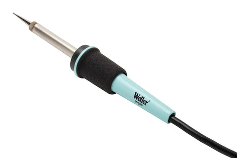 60 Watt 120 Volt Controlled Output Soldering Iron With 3 Wire Cord for precision electronics repair and hobby use, tip in focus.