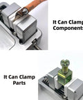 Adjustable Aluminum Soldering Jig For Electronics PCB Assembly And Jewelry Watch Repair, Rock Solid Clamp Fixture For Circuit Board Welding