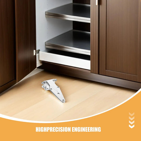 Heavy Duty Commercial Refrigerator Door Hinge In Zinc Alloy Silver For Industrial Ovens Chest Freezers And Freezer Doors Universal Hinge Parts Built Tough For Maximum Door Support on freezer door