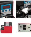 Auto Feed Screw Feeder Machine With Five Speed Settings And Dual Counting Modes For M1.0 To M5.0 Screws showing control panel and internal mechanism.