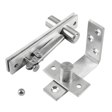 Concealed 90 Degree Pivot Shaft Hinge For Indoor Doors Ultra Smooth Rotation Stainless Steel Build That Resists Moisture Hidden Hardware Design