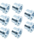 Hardcore 8 Piece Set 5/8 To 1/2 Inch High Misalignment Spacer Heims Zinc Plated Steel Rod End Joints set of eight