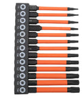 Must Have 3 Piece Torx Bit Set For T5 To T40 Impact Drivers With High Strength Alloy Steel And Shock Absorbing Torsion Design For Professional Jobs, T5-T40 bits