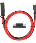 Heavy-Duty 10AWG SAE To XT60 Solar Adapter Extension Cable 1M 3.28ft with Polarity-Reverse SAE Plug shown in a coiled position.
