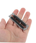 Automatic Tape Cutter Baffle Plate Replacement For Tape Dispensers Universal Compatibility Spare Part For Packaging And Shipping Tasks Easy Install Reduces Manual Adjustments And Downtime Craft And Shipping Tape Ready, gray plastic