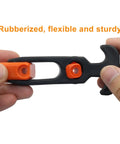 Two Pack 4 Inch T Handle Latches Rubber Draw Latches For Boat Hatch Lids And Coolers Toolboxes Golf Carts With Screws