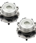 Front Wheel Bearing Kit For 2005 To 2025 Nissan Frontier RWD 6 Lug Hub Assembly With ABS Premium Replacement 2 Pack
