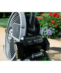 Control panel of Go To Outdoor Mist Cooling Fan With 18 Inch Blade, 5 Speed Settings, Delivers Up To 5,000 CFM, Two Misting Modes