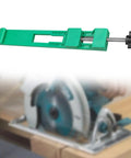 Workhorse Adjustable Wood Cutting Guide With Portable Circular Saw Fence And Hassle Free Milling Clamp for precise wood cuts.