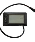 LCD Display Meter KD21C Key Disp Waterproof Plug 24V 36V 48V E Bike Cycling Computer Handlebar 0.9 Inch 22.2mm Kit