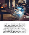 Heavy Duty Ycauty Butt Welding Clamps Set Of 16 Galvanized Steel for precision sheet metal use with welding in workshop.