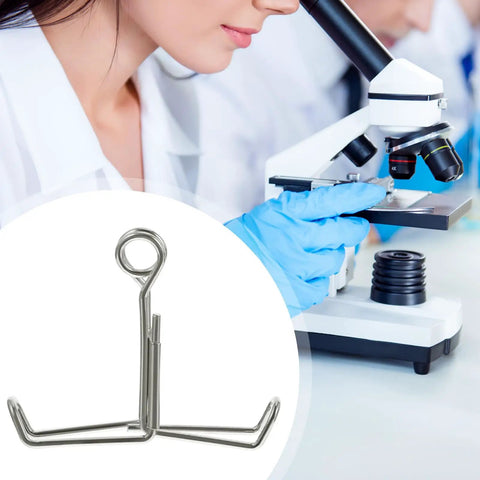 10 Pieces Spring Water Stopper Clips Adjustable Pinchcock Control Clips Pro Grade Laboratory Rubber Tubing Sealing Clamps in lab setting