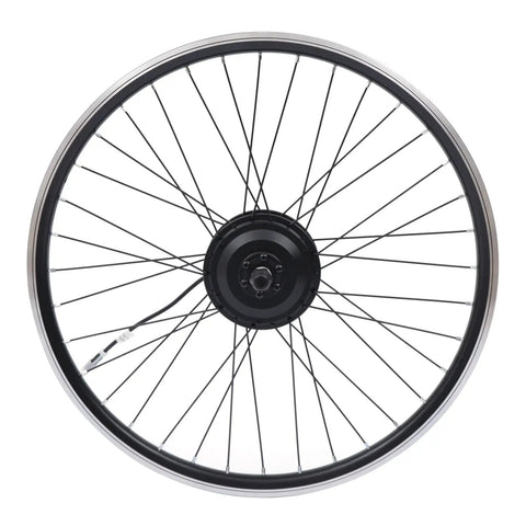 26 Inch Electric Bike Conversion Kit With Front Wheel Hub Motor 350W 36V, hub motor assembly for 26x1.75-2.125 inch tires