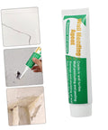 Two Pack Wall Repair Cream Kit With Scraper And Precision Applicator For Quick Interior And Exterior Crack Repair Self Adhesive Paste For DIY Home Projects