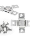 360 Degree Rotating Stainless Steel Concealing Hinges for Door Pivot Easy Install Rust Resistant and Corrosion Proof Heavy Duty