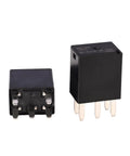 Four Pack 12V DC Automotive Relays SPDT 35A 5 Pin High Current Power Relay Model 301-1C-C-R1-U01 12VDC on display