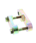 Single Panhard Rod Bar Mount For 2 Inch Square Tube Heavy Duty Zinc Plated Steel Adjustable Suspension Bracket with bolts