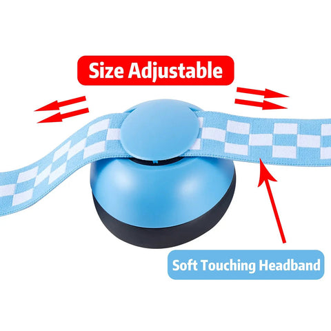 Kid Friendly Baby Hearing Protection Earmuffs Noise Eliminating Adjustable Elastic For Cozy Quiet Sleep And Safe Hearing
