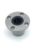 Lmf20uu Linear Bearing Round Flange Bushing 20mm Id with four mounting holes for CNC Router and 3D Printer projects.