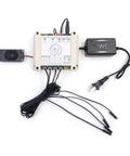 Pro Grade Escape Room Magnetic Sensor Lock System Right Order Trigger to Release Door 12 EM Lock set with cables and adapter