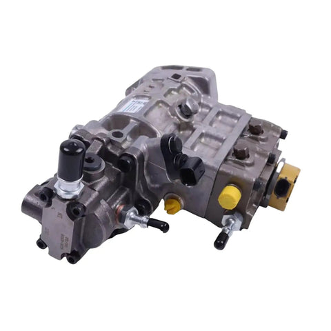 Fuel Injection Pump Replacement For Caterpillar Cat C4.4 C6.6 Engines heavy duty unit, metallic finish, bolt-on design for easy installation.