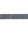 All Metal Handheld Drill Guide For Straight Holes With Twenty Five Drill Guides in steel construction top view