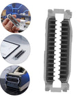 Automatic Tape Cutter Baffle Plate Replacement For Tape Dispensers Universal Compatibility Spare Part For Packaging And Shipping Tasks Easy Install Reduces Manual Adjustments And Downtime Craft And Shipping Tape Ready metal baffle plate close-up